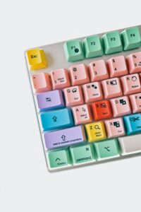 Farbige Tastatur