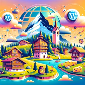 Illustration der Schweiz